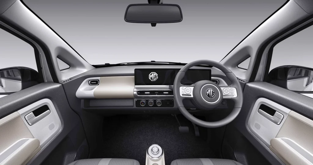 MG Comet EV Steering
