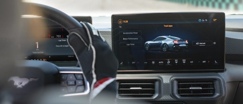 Ford Mustang Track Apps Interior