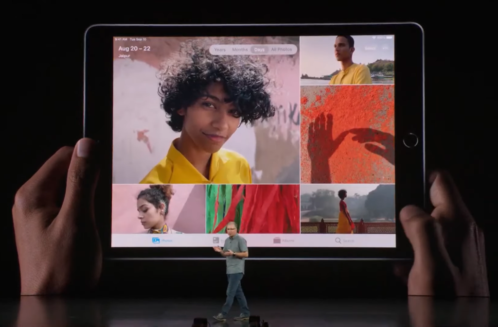 Apple’s iPad (7th generation) announcement from Apple's 10th September 2019.