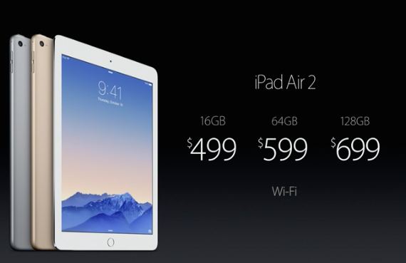 iPad Air 2nd Generation Apple Launch Event on 2014