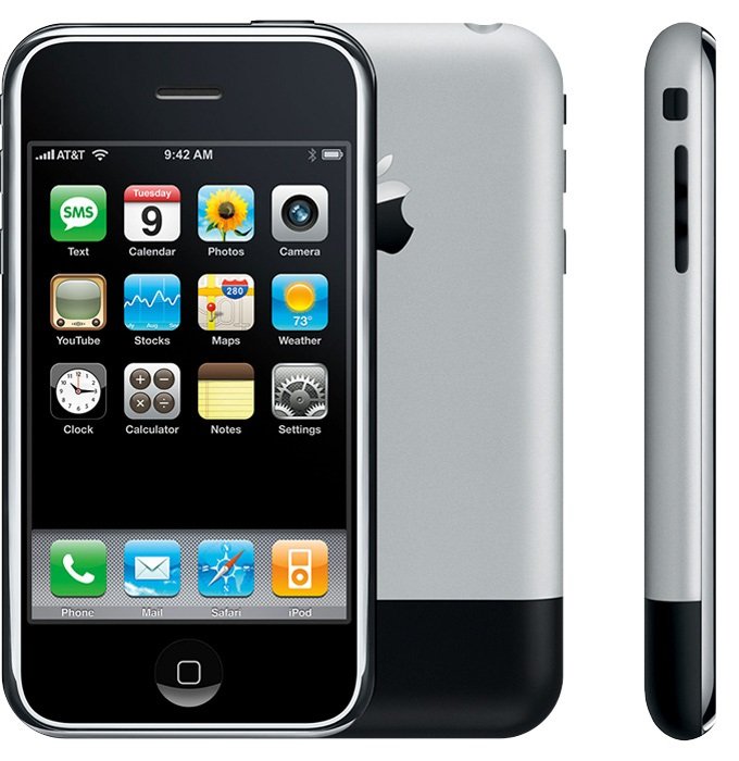 Original First iPhone released on June 29, 2007