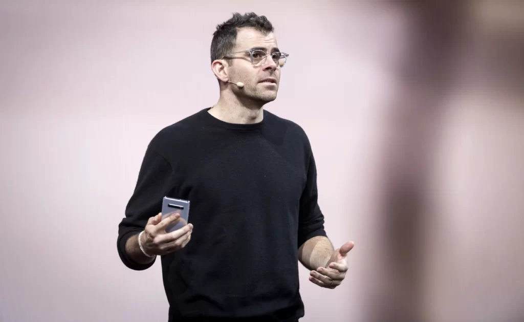 Adam Mosseri, the CEO of Instagram, speaks during a Samsung event in San Francisco on Feb. 20, 2019.