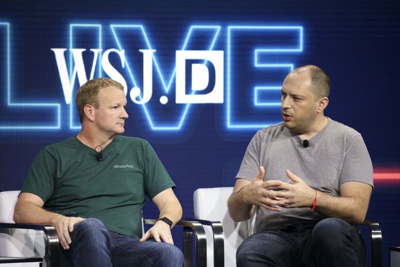 Whatsapp Founders - Brian Acton, and Jan Koum 