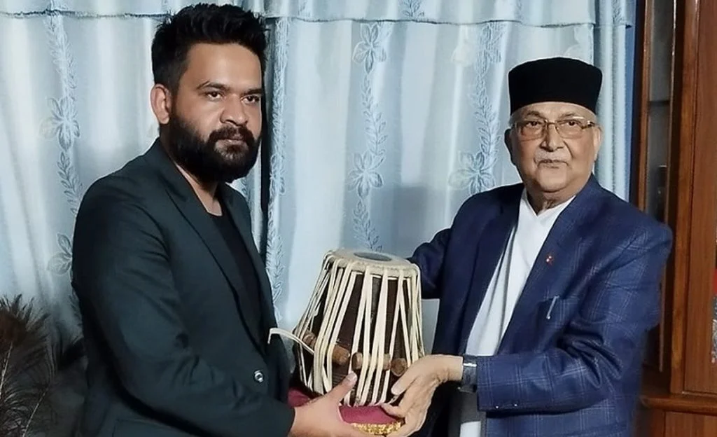 KP Oli and Balen Shah