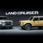 Toyota LC250 in Black and Yellow