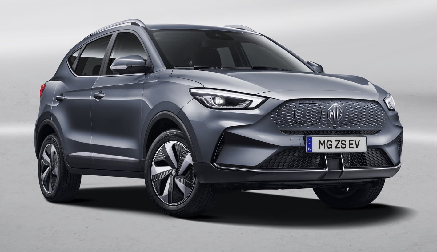 MG ZS EV Silver